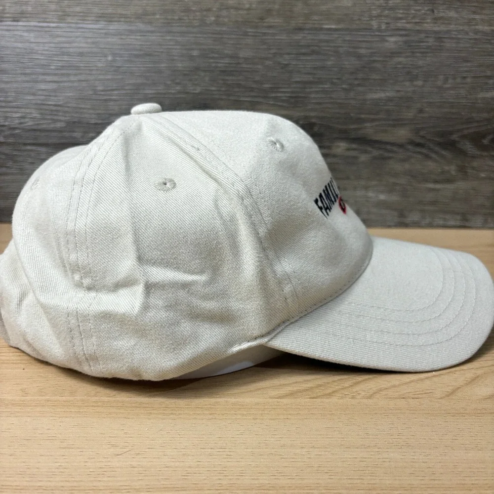 Family Sports Hat Cap Strap Back Brown Tan Beige Adjustable‎